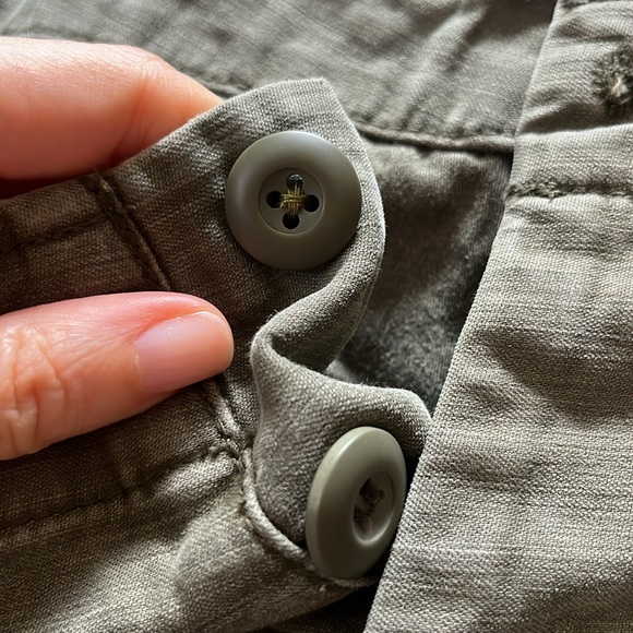 Imogene + Willie Blake military trouser in olive, size small. - Picture 8 of 8